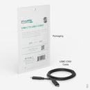 Plugable Technologies USBC-C100 USB cable USB 3.2 Gen 2 (3.1 Gen 2) 39.4" (1 m) Black