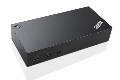 Lenovo 40A90090US laptop dock/port replicator Wired USB 3.2 Gen 1 (3.1 Gen 1) Type-C Black