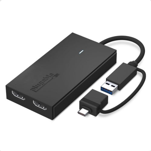 Plugable Technologies UGA-HDMI-2S USB graphics adapter 1920 x 1080 pixels Black