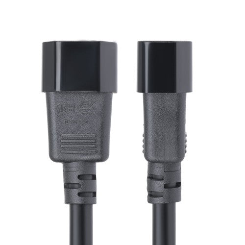 StarTech.com PXTC13C141415FNA power cable Black 179.9" (4.57 m) C14 coupler C13 coupler