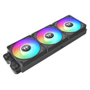 Thermaltake CL-F192-PL12SW-A computer cooling system Computer case Fan 4.72" (12 cm) Black 3 pc(s)