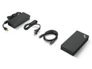 Lenovo 40AY0135US laptop dock/port replicator Wired USB 3.2 Gen 2 (3.1 Gen 2) Type-C Black