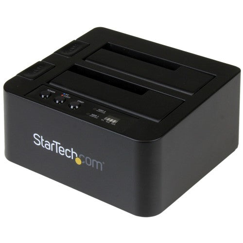 StarTech.com SDOCK2U313R media duplicator HDD duplicator Black 2 copies