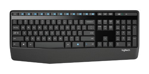 Logitech 920-006481 keyboard Mouse included Universal RF Wireless QWERTY English Black