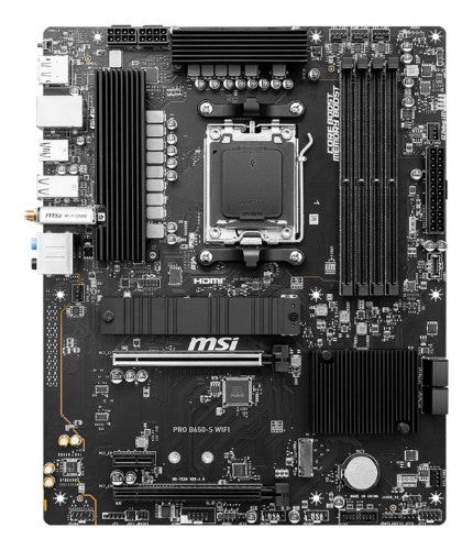 MSI PRO B650-S WIFI motherboard AMD B650 Socket AM5 ATX