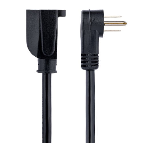 StarTech.com RFX-6F-POWER-CORD power cable Black 70.9" (1.8 m) NEMA 5-15P NEMA 5-15R