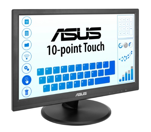 ASUS Touch VT169HE computer monitor 15.6" 1920 x 1080 pixels Full HD LED Touchscreen Tabletop Black