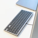 Macally UCSLIMKEYCSG keyboard Universal USB QWERTY English Gray