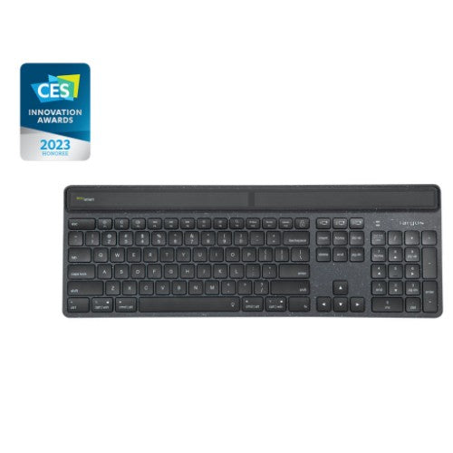 Targus Energy Harvesting EcoSmart keyboard Office Bluetooth Black