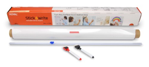 Royal WB220 whiteboard 24 x 240" (609.6 x 6096 mm)