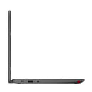Lenovo 300e Yoga Chromebook Gen 4 MediaTek Kompanio 520 11.6" Touchscreen HD 4 GB LPDDR4x-SDRAM 32 GB eMMC Wi-Fi 6 (802.11ax) ChromeOS English Gray