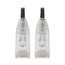 Tripp Lite N201-S01-BK networking cable Black 13.8" (0.35 m) Cat6 U/UTP (UTP)