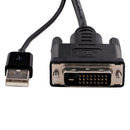 StarTech.com DVI2DP2 video cable adapter 10" (0.254 m) DVI-D DisplayPort Black