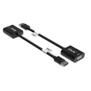 CLUB3D CAC-2013 video cable adapter 8.98" (0.228 m) Displayport VGA Black