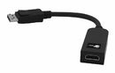 Siig CB-DP0062-S1 video cable adapter 9.45" (0.24 m) DisplayPort HDMI Type A (Standard) Black