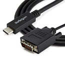 StarTech.com CDP2DVIMM1MB video cable adapter 39.4" (1 m) USB Type-C DVI-D Black