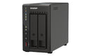 QNAP TS-253E NAS Tower Intel® Celeron® J6412 8 GB 0 TB QNAP Turbo System Black