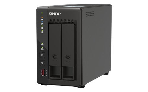 QNAP TS-253E NAS Tower Intel® Celeron® J6412 8 GB 0 TB QNAP Turbo System Black