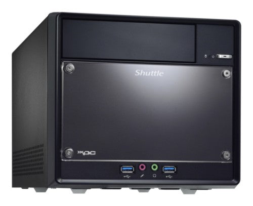 Shuttle XPC cube SH610R4 PC/workstation barebone Black Intel H610 LGA 1700