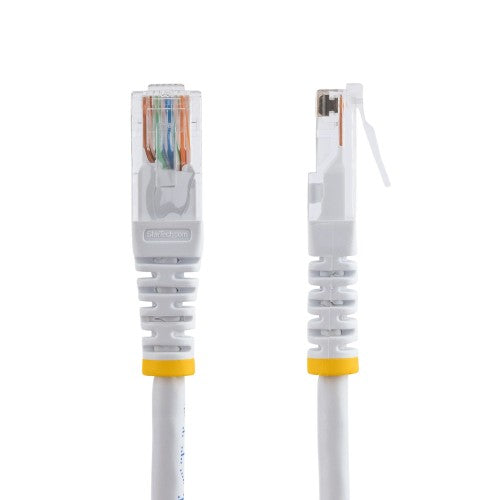 StarTech.com M45PATCH10WH networking cable White 118.1" (3 m) Cat5e U/UTP (UTP)