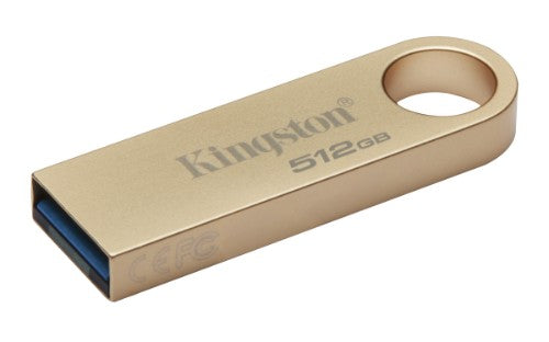 Kingston Technology DataTraveler SE9 G3 USB flash drive 512 GB USB Type-A 3.2 Gen 1 (3.1 Gen 1) Gold