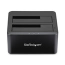 StarTech.com SDOCK2U33V storage drive docking station USB 3.2 Gen 1 (3.1 Gen 1) Type-B Black