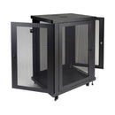 Tripp Lite SR18UB rack cabinet 18U Freestanding rack Black