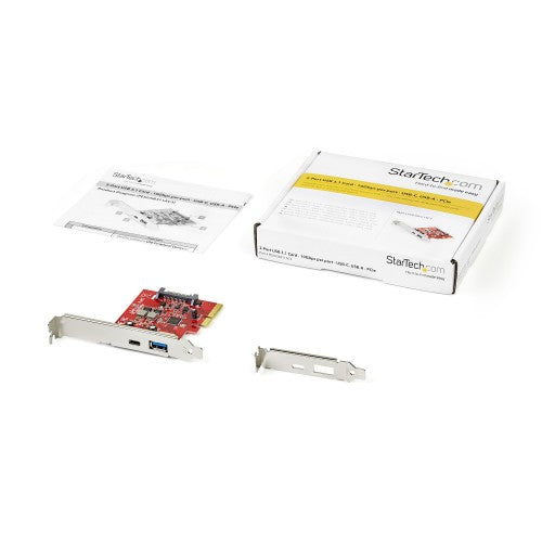 StarTech.com PEXUSB311AC3 interface cards/adapter Internal USB 3.2 Gen 2 (3.1 Gen 2)