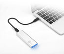 Siig JU-SA0W11-S1 storage drive enclosure SSD enclosure Silver M.2