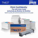 Brother TN-637BK toner cartridge 1 pc(s) Original Black
