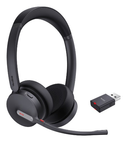 Yealink WH64 Hybrid Dual UC Headset Wireless Head-band Office/Call center Micro-USB Bluetooth Black