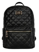 Eco Style St. Tropez Mini backpack City backpack Black Polyurethane (PU)