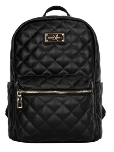 Eco Style St. Tropez Mini backpack City backpack Black Polyurethane (PU)