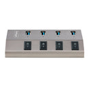 StarTech.com 5G4AIBS-USB-HUB-NA interface hub USB 3.2 Gen 1 (3.1 Gen 1) Type-B 5000 Mbit/s Gray