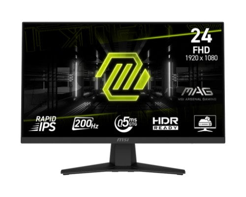 MSI MAG 244F computer monitor 23.6" 1920 x 1080 pixels Full HD LCD Black