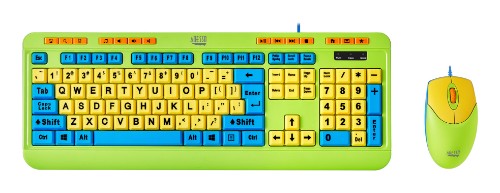 Adesso AKB-132DB keyboard Mouse included Gaming USB QWERTY US International Multicolor