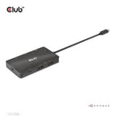 CLUB3D CSV-1598 laptop dock/port replicator USB 3.2 Gen 2 (3.1 Gen 2) Type-C Black