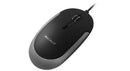 Macally UCDYNAMOUSESG mouse Ambidextrous USB Type-C Optical 2400 DPI