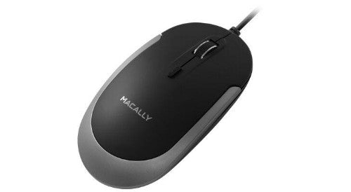 Macally UCDYNAMOUSESG mouse Ambidextrous USB Type-C Optical 2400 DPI