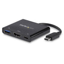 StarTech.com CDP2HDUACP laptop dock/port replicator Wired USB 3.2 Gen 1 (3.1 Gen 1) Type-C Black