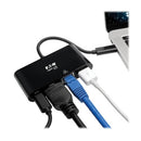 Tripp Lite U444-06N-HGUB-C laptop dock/port replicator USB 3.2 Gen 2 (3.1 Gen 2) Type-C Black