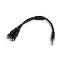StarTech.com MUYHSMFF audio splitter Black