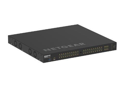 NETGEAR GSM4248PX Managed L2/L3/L4 Gigabit Ethernet (10/100/1000) Power over Ethernet (PoE) 1U Black
