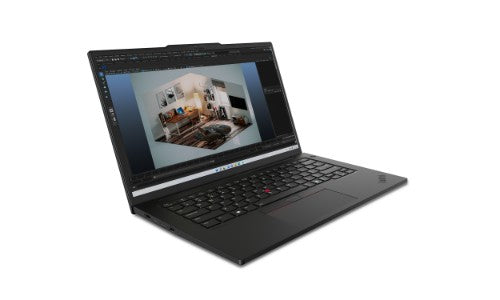 Lenovo ThinkPad P14s Gen 5 (Intel) Intel Core Ultra 5 125H Laptop 14.5" WUXGA 16 GB DDR5-SDRAM 512 GB SSD Wi-Fi 6E (802.11ax) Windows 11 Pro English Black