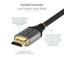 StarTech.com HDMMV2M HDMI cable 78.7" (2 m) HDMI Type A (Standard) Black, Gray