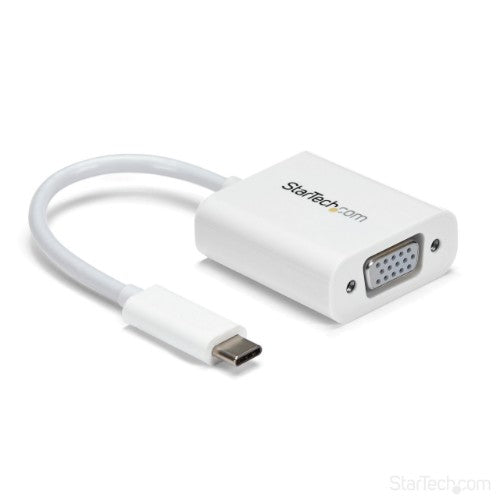 StarTech.com CDP2VGAW USB graphics adapter 1920 x 1200 pixels White