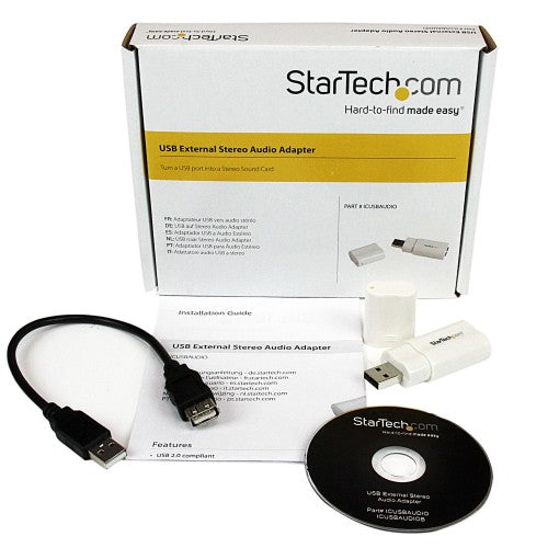 StarTech.com ICUSBAUDIO audio card USB