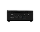 MSI Cubi N ADL 021US Intel® N N100 4 GB DDR4-SDRAM 128 GB SSD Windows 11 Pro Mini PC Black