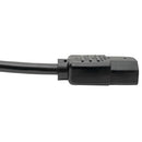 Tripp Lite P004-003 power cable Black 35.8" (0.91 m) C14 coupler C13 coupler