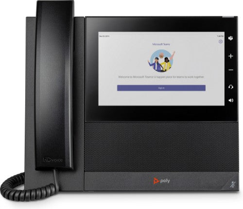 Poly CCX 600 Business Media Phone for Microsoft Teams and PoE-enabled
